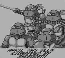 Image n° 4 - screenshots  : Teenage Mutant Ninja Turtles - Fall of the Foot Clan